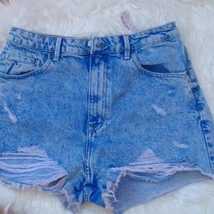 Zara denim shorts